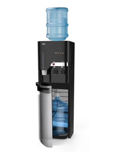 برداة دورا قارورة علوية وسفلية، 2 حنفية ، اسود