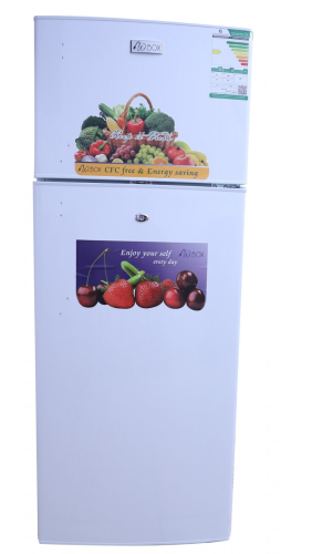 ثلاجة دبليو بوكس بابين 7.4 قدم 210 لتر ابيض