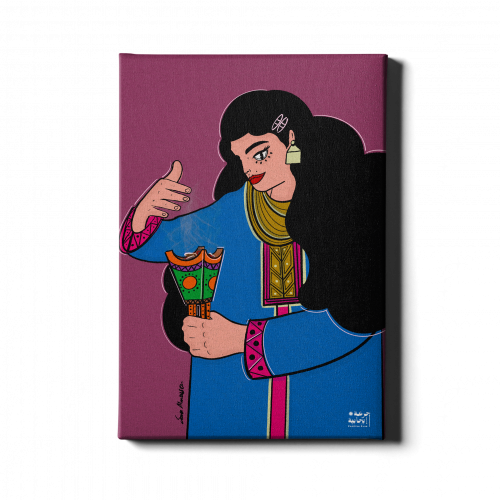 لوحة " العبير الأصيل"