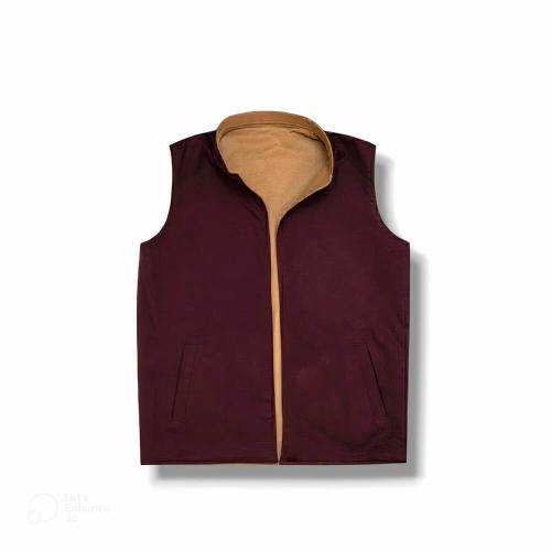 سديري جوخ شتوي بلونين عنابي وجملي - تصميم عصري ودا...