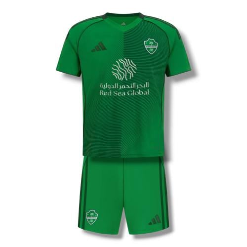 طقم الاهلي السعودي الأساسي الجديد 2025/2026 لون اخ...