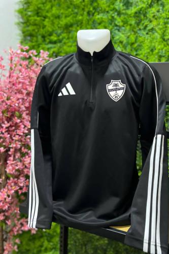 سويتر الاهلي السعودي الاسود 2026 بالشعار الجديد