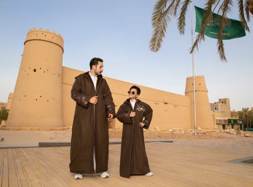 فروه رجالي شتوي لون بني - متجر روشن