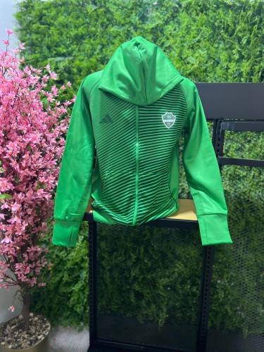 جاكيت الاهلي السعودي الشتوي الأخضر 2026