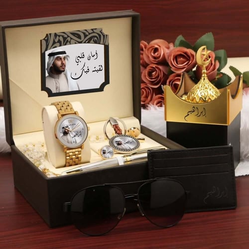 طقم رجالي فاخر بالاسم حسب الطلب _ متجر روشن