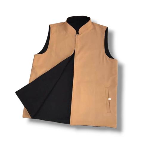 سديري جوخ شتوي بلونين بيج - اسود