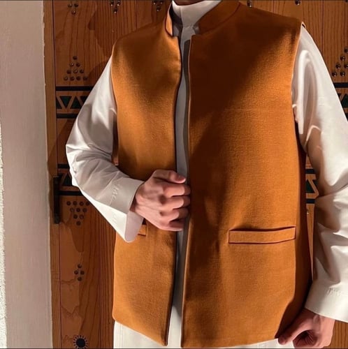 سديري جوخ جمبلي غامق وزيتي