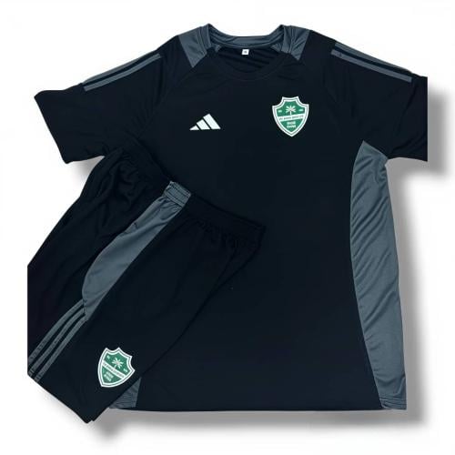 طقم تمارين الاهلي الاسود 2025-2026 بتصميم رياضي أن...