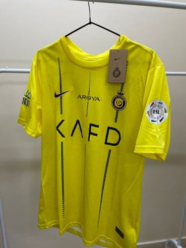 تيشرت نادي النصر السعودي مقاس ولادي رجالي شبابي 20...