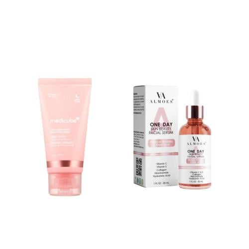 مجموعة التفتيح والنظارة والتقشير سيروم ون اداي الم...