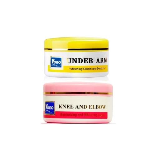 مجموعة تبيض وتفتيح الجسم من يوكو - 2 منتج