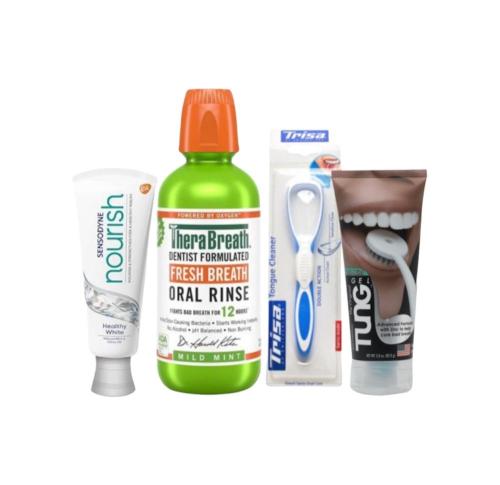 مجموعة العناية بالفم والاسنان 4 قطع