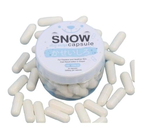 تفتيح البشرة والجسم مع كبسولات سنو وايت