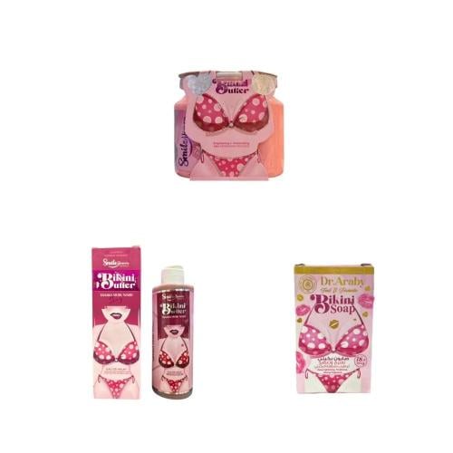 مجموعة العروسة بكيني باتر زبدة الجسم وغسول البكيني...