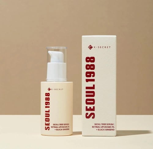 مجموعة كي سيكريت كريم العين سيروم الريتنال 1988