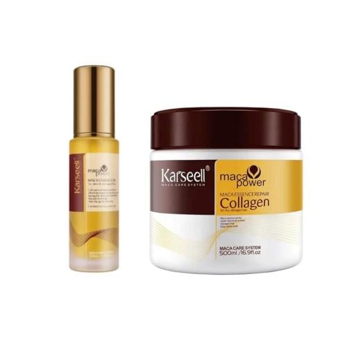 مجموعة كارسيل لعلاج وتقوية الشعر التالف والمتقصف