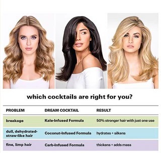 سيروم دريم كوكتيل الغني بالكربوهيدرات لتنعيم الشعر...