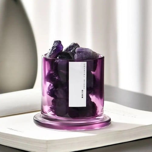 فواحة حجر الكريستال + زيت عطري 5 Ml