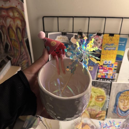 كوب العيد مع التغليف