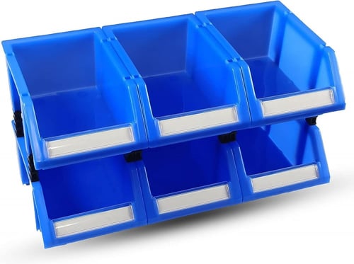 علب تخزين بلاستيكية مقاس 9