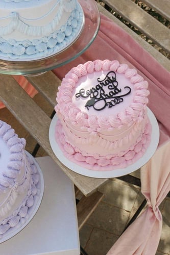 Graduation Vintage Nakedcake