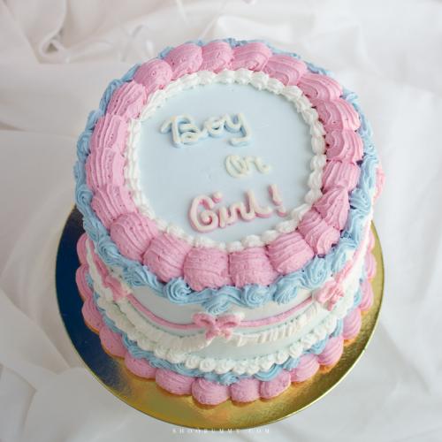 Boy or Girl Naked Cake