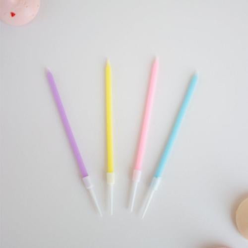 شمعة باستيل | لون وردي