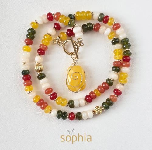 سبحة فاخرة نسائية - قلادة