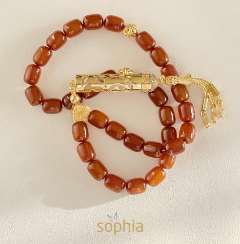 Oud rosary & amber dust