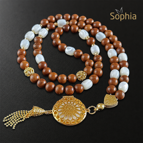 Rosary of Dignity & Coconut Wood