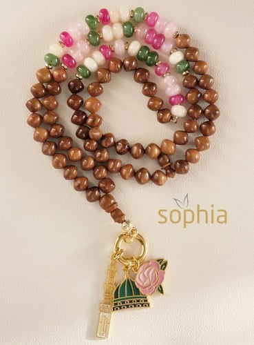 سبحة روائع المنورة - خشب الكوك