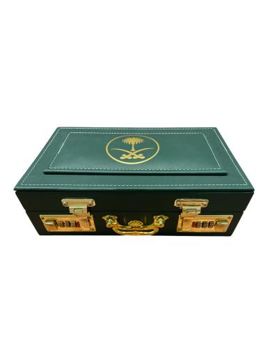 بوكس جدلي فاخر لون زيتي