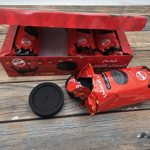 فحم المباخر الأصلي 6 سم