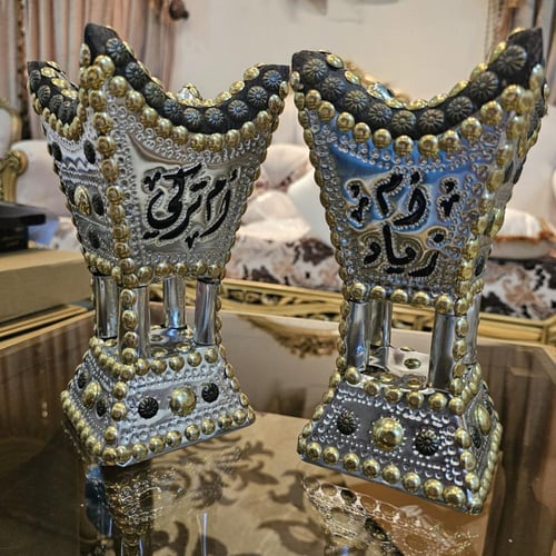 مبخرة حايلية صاج مقاس صغير مسمار زيتي