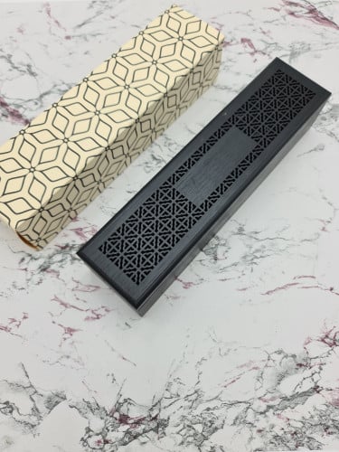 مبخرة ذكية جامبو أم درج مع الأعواد لون أسود