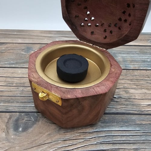 مبخرة هندية دائرية لتبخير الشعر