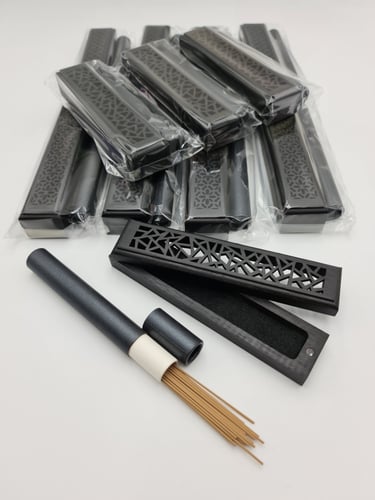 درزن 12 مباخر ذكية أسود