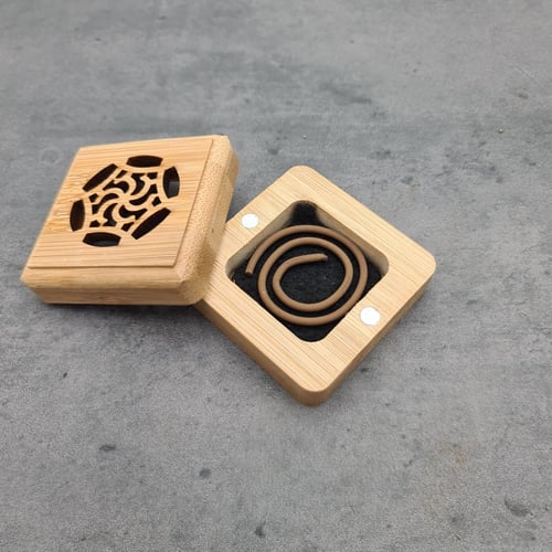 مبخرة ذكية صغيرة مع عود حلزوني