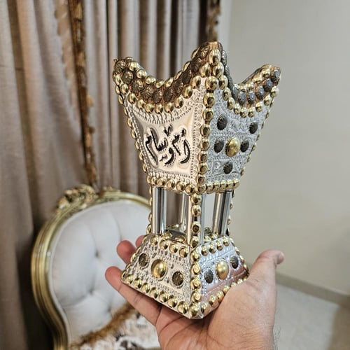 مبخرة حايلية صاج مقاس صغير مسمار زيتي