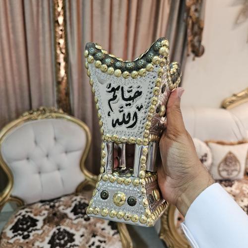 مبخرة حايلية صاج مقاس صغير مسمار زيتي