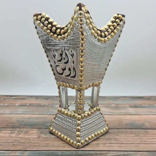 مبخرة حائلية نقش حب الرمان (حب الرمان) وسط