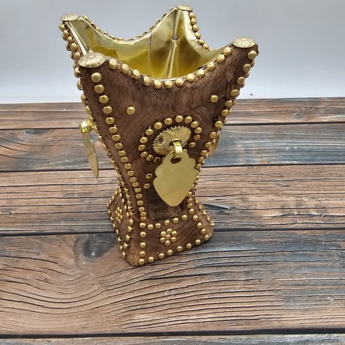 مبخرة حايلية مقاس 15 سم مسامير نحاس