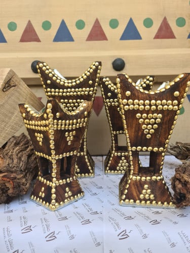 طقم مثلث رباعي مباخر حائلية