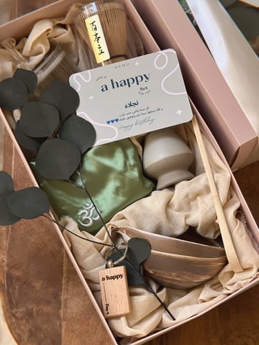 a happy set | ماتشا