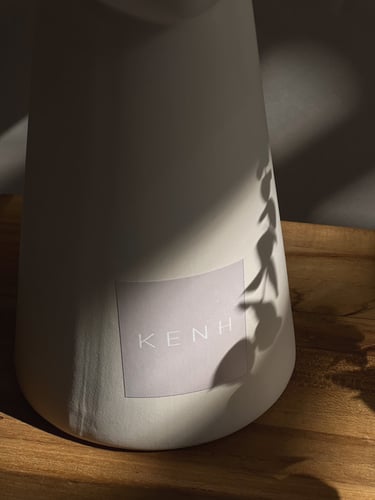 فازة Lady L زهور مجففة