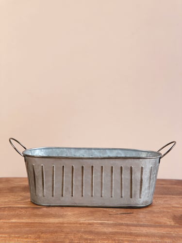 حوض معدني طولي - مقاسين