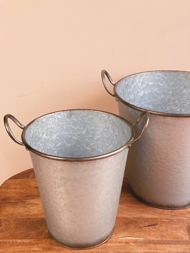 حوض معدني - مقاسين