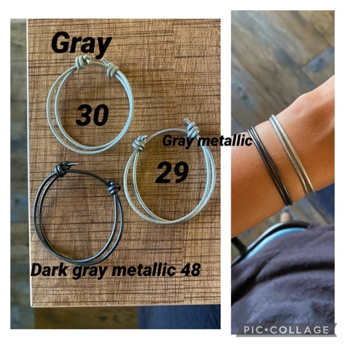 أساور جلد سحب