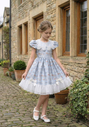 Alice land dress فستان اليس لاند ازرق