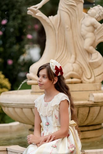 Victoria dress yellow فستان فيكتوريا ليموني